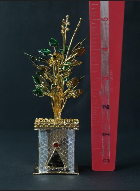 Pure Silver Tulsi Tree 68.58g By Mahita Collections